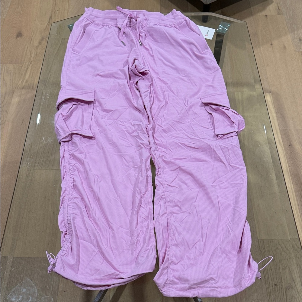 NWT Lululemon Athletica Light Pink/purple Dance Studio Relaxed fit  Cargo Pants